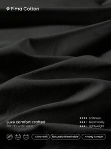 GLOWMODE 2 件 Pima 棉臀长 T 恤和 24 英寸 FeatherFit™ 紧身裤套装，带侧袋，低冲击瑜伽日常