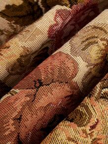 SHEIN Girlism Tween Girls Casual Ditsy Floral Cami Dress, Party Dress - Khaki - View 4