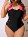 大碼一件式泳衣