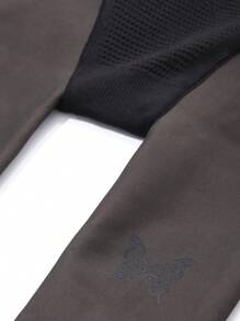 DAZY 秋冬季休闲保暖黑色紧身裤 - 黑色 - 查看 3