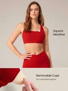 GLOWMODE FeatherFit™ Essential Multi-Strap Bra Light Support Low Impact Yoga Daily