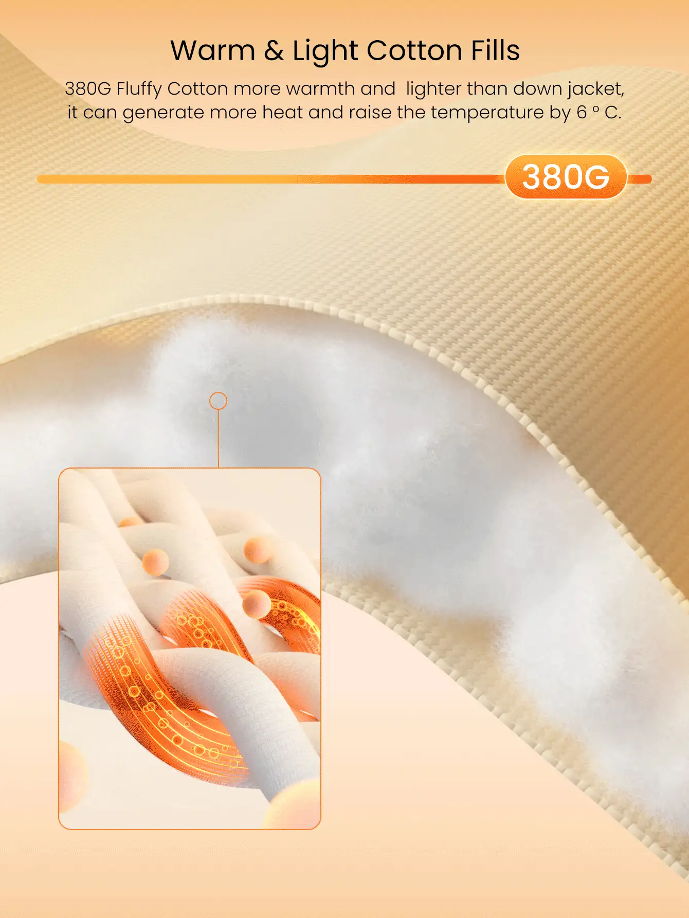 GLOWMODE 轻盈保暖休闲贴身腰长可调节连帽羽绒夹克日常休闲冬季 - 紫紅色 - 查看 2