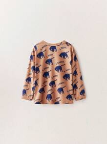 THE HAPPY LOOK 3er Pack Baby Jungen Lässig Rundhals Langarm T-Shirts, schlicht & modisch für den täglichen Gebrauch