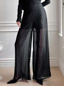 DAZY Women Patchwork Design A-Line Skirt