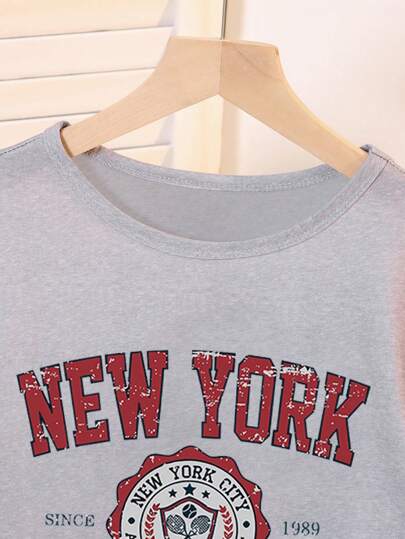 Explorewe Cozy Set Teenage Girls, Includes Bloemen Print Round Neck Long Sleeve Top Plaid Pants, able Com Tafel view 5