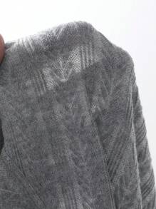 DAZY 全新夏季女童马刺绣长裙太阳裙，休闲女装 - 灰色 - 查看 6