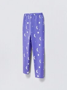 THE HAPPY LOOK Set de 3 Mallas ajustadas de cintura elástica con estampado para niñas jóvenes - Multicolor - Ver 4