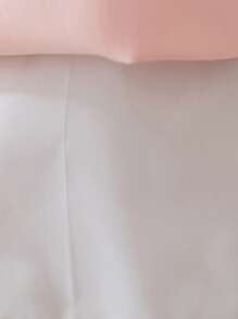 Glamorique Kids 女婴圣诞派对礼服蓝色亮片网眼尾巴公主裙配大蝴蝶结缎面蓬松裙，适合生日、婚礼派对和庆典 - 粉色 - 查看 9