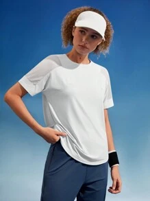 Exploreva Women Casual Outdoor T-Shirt & Tank Top, Minimalist Fashion For Daily Wear