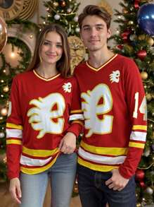 Manfinity Homme Young Street Racing Graphic T-Shirt, Minimalist Casual Everyday Wear - Multicolor - View 1