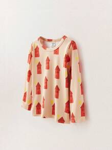 THE HAPPY LOOK 3er Pack Baby Jungen Lässig Rundhals Langarm T-Shirts, schlicht & modisch für den täglichen Gebrauch