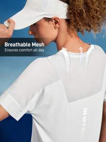 Exploreva Women Casual Outdoor T-Shirt & Tank Top, Minimalist Fashion For Daily Wear