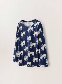 THE HAPPY LOOK 3er Pack Baby Jungen Lässig Rundhals Langarm T-Shirts, schlicht & modisch für den täglichen Gebrauch