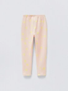 THE HAPPY LOOK Set de 3 Mallas ajustadas de cintura elástica con estampado para niñas jóvenes - Multicolor - Ver 13