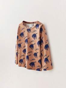 THE HAPPY LOOK 3er Pack Baby Jungen Lässig Rundhals Langarm T-Shirts, schlicht & modisch für den täglichen Gebrauch