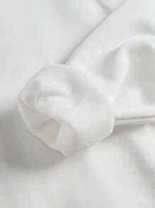 INAWLY Nuevo suéter informal con capucha de mujer con bordado floral de cruz/Ropa con temática religiosa/Sudadera cristiana/Corte holgado para primavera Pascua
