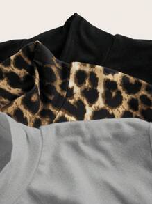 Muchica 女士立领长袖修身休闲上衣，日常穿着