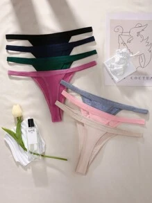 Bộ 7 chiếc/gói quần lót liền mạch (G-String) - Nhiều màu - Xem 2