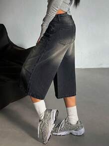 DAZY Women's Loose Casual Retro Denim Shorts, New Summer Style