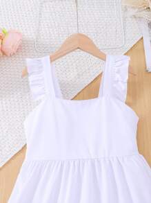 SHEIN 1 pièce Robe décontractée pour filles en patchwork, assortiment de quatre couleurs, design bicolore, tissu extensible, convient pour les activités quotidiennes, les rassemblements, les usages intérieurs et extérieurs