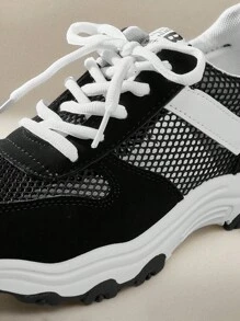 CUCCOO EASI 1 Pair Women's Personalized Luminous Sport Shoes, Lightweight Shock-Absorbing Breathable Mesh Glow In Dark Running Sneakers Shoes For Women Sneakers Spring Shoes Easter Tainers