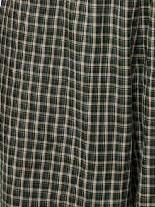 SUMWON WOMEN Cozy Irish-Themed Plaid Wide Leg Lounge Pants Perfect For St Patrick'S Day Celebrations With Elastic Waistband High Rise Comfortable Relaxed Fit - Green - View 4