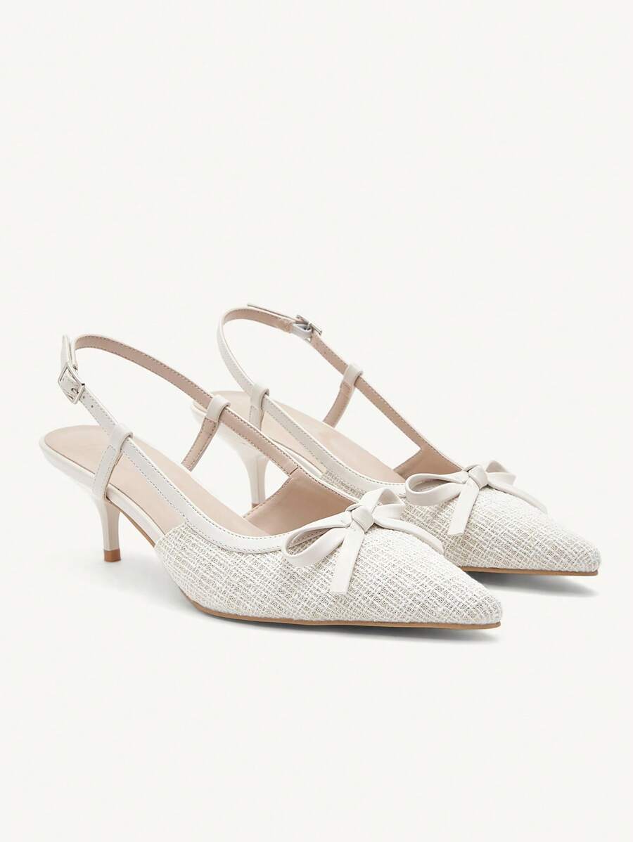 CUCCOO CHICEST 女士优雅尖头纯色高跟鞋