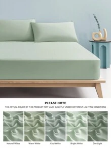 1 st. effenkleurig hoeslaken, matrasbeschermer, matrashoes voor bed, hoeslaken met diepe zak, zacht en ademend, voor alle bedmaten - eenpersoonsbed, tweepersoonsbed, kingsize, queensize laken