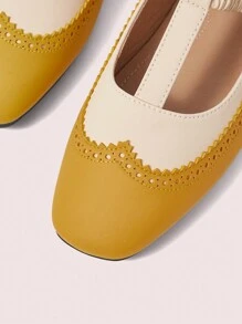 CUCCOO DOLLMOD Black Round Toe Rhinestoned Tulle Bowknot Mary Jane Flat Ballet Shoes For Women