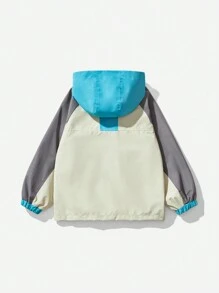 SHEIN 2pcs Tween Girl Zip-Up High Collar Fleece Jacket + Zip-Up Sherpa Jacket, Warm For Fall/Winter - Multicolor - View 5
