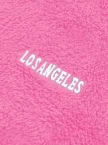 PAVTROS Manfinity Streetrush Men's Casual Simple Style Long Sleeve Jacket, Everyday Wear - Dusty Pink - View 3