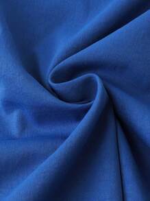 Manfinity Homme 男士纯色前拉链短袖休闲护理服