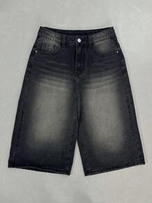 DAZY Women's Loose Casual Retro Denim Shorts, New Summer Style