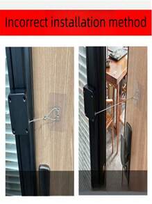 1 件自动闭门器 - 免打孔简约设计，可调节弹簧张力，实现平滑的自动关闭门 | 适合木门、玻璃门，室内/室外使用 | 非常适合酒店、餐厅、办公室、商业空间 | 安装简便，无需钻孔，耐用重型结构 - 彩色 - 查看 7