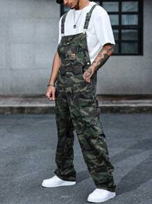 GALLERY FADE 男士牛仔连体裤，休闲时尚，适合日常穿着