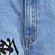 中等水洗藍