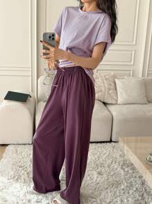 DAZY 简约宽松家居服套装、睡衣套装