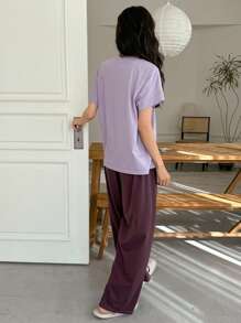 DAZY 简约宽松家居服套装、睡衣套装