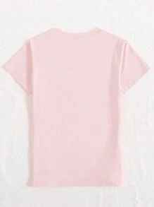 INAWLY Comfort Colors® 西部马图案运动衫，可爱的西部马图案衬衫，马爱好者的节日礼物，时尚西部图案礼物，可爱的女士礼物圆领女士图案 T 恤女士上衣 - 粉色 - 查看 2
