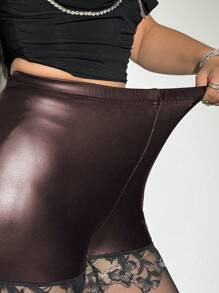 Viva Relle Leggings de grande taille en patchwork de dentelle pour l'été