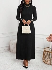 SHEIN Lady Spring, Summer, Autumn And Winter Elegant Office Party New Year Ladies Dresses