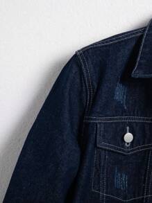 Manfinity EMRG 男士休闲牛仔夹克，简约百搭，适合日常穿着