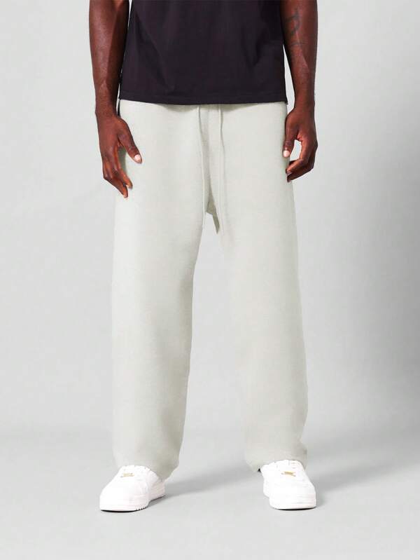 SUMWON Große Größen Loose Fit Essentielle Jogginghose, lässige Winterbekleidung, bequeme Passform, Athletik-Hosen für Training, Gym, Lässig Sport