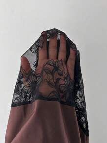 Viva Relle Leggings de grande taille en patchwork de dentelle pour l'été