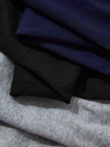 Set de 3 pantalones cortos de estar en casa y de dormir para hombre