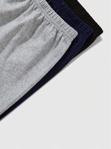 Set de 3 pantalones cortos de estar en casa y de dormir para hombre