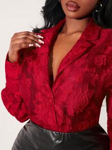SHEIN SXY Blusa de mangas globo transparente de gasa con recortes para mujer talla grande, nueva colección Primavera/Verano 2025, ideal para noche de San Valentín, cita, look sexy y coqueto, fiesta de soltera, cumpleaños, casual, compras, salidas, fácil de combinar, estiliza la figura