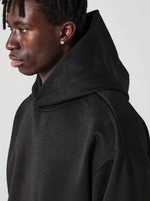 SUMWON Heavyweight Winter Premium Pullover Athletic Hoodie With Single Kangaroo Pocket Oversized Fit Streetwear Sweatshirt Jumper For Fall