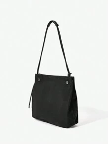 BizChic Tas Bahu Wanita, Tas Tote Kasual untuk Sehari-hari - Hitam - View 2