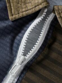 Manfinity Homme Mature Casual POLO Colorful Digital Print Shirt